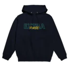 ExtraPass エクストラパス のGREEN & YELLOW LOGO Hoodie