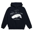 クジラの雑貨屋さん。のマッコウクジラ Hoodie