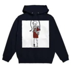 HAIDY's SHOPの妖怪 自己満ち足り Red Hoodie