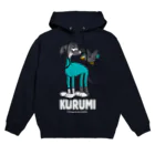 Houndy's supply イタグレ服【ハウンディーズ】のKURUMIちゃん パーカー