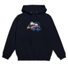 tomo.craftsのポカラの朝 初日の出の空 Hoodie