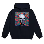 Washiemon and Ai-chan's Shopのスカルペイントフェイス Hoodie