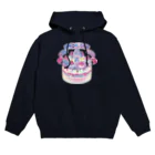 Cɐkeccooの宇宙(そら)いちごのスペシャルケーキ Hoodie