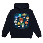 キッチュのカブリモノ太陽系パンダ Hoodie