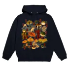 花日和 畳の蛙妖怪 Hoodie