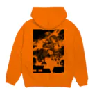 iwakunikogyoの鉄神01 Hoodie:back