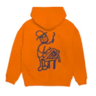 打弦商店のダルシマンB Hoodie:back