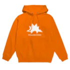 【恐竜】JURASSIC DESIGNINGの恐竜／ステゴサウルス Hoodie