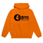 10BTCの4BTC(Black-Logo) Hoodie