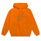 Koukichi_Tのお店ののみのも ‐ 明確なオレンジ。 Hoodie