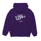 Looks and anotherのЧеловеческая неприязнь Hoodie:back