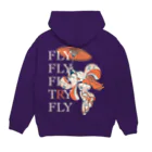 HIGEQLOのFLY Hoodie:back