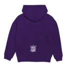 Chill N Cozyの警告表示/regular Hoodie:back