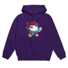 La-Coccoloのえし：ねこくま チリンチリン ぱーカー Hoodie