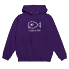 kageruのかげるふぃっしゅ(白透過) Hoodie