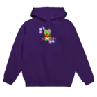 🐸かえるさんと仲間たち🐸のスイカとかえるさん Hoodie