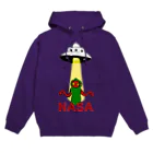 ドラネコ商会のフラットウッズモンスター(３ｍの宇宙人) Hoodie