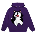 Husky'S Herb Gardenの遠吠えハスキーばじるくん Hoodie