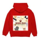 MANIAC_DOGSのMANIAC DOGS オールスターズ Hoodie:back