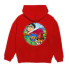 のってんがむchannelグッズ販売所の新グッズ1 Hoodie:back