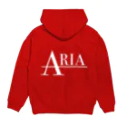 ARIAのARIA パーカーの裏面