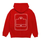 はちよんごの電池式 Hoodie:back