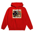 kazu_gのレトロ風ポスター（レコード） Hoodie