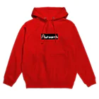 Mappila SHOPのFlatearth Box Logo (BLACK) フラットアース ボックスロゴ(ブラック) パーカー