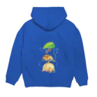 めろんぽっぷのお店だよのミ・シ・ニ♪（背面プリント＆ワンポイント） Hoodie:back