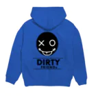 DIRTY FRIENDSのDIRTY FRIENDs Love.ver パーカーの裏面