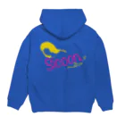 クロスバー直撃 渡邊センスのお店のしこーんパーカー Hoodie:back