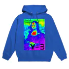 B-ig S-ilhouette Y-mのY-m digital thermography Monna Lisa  Hoodie