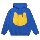 ichinoshopのさくら猫シルエット/イエロー Hoodie