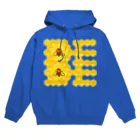 LalaHangeulのハニカム構造(BEE） Hoodie