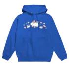 あらいたてのうさぎのくもとうさぎ Hoodie