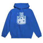 AURA_HYSTERICAのBear_in_the_Pocket Hoodie