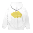 aoi.aoのMy Original Version - colored yellow Hoodie:back