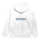 くのこのOUTOSURAGE Hoodie:back