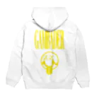 ガンバデのshinの思いつきデザイン黄色 Hoodie:back