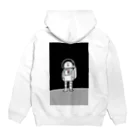 しもんずげーとの宇宙服を着た宇宙人 Hoodie:back