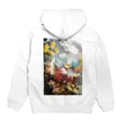 miyabi_filmのeverlasting flower Hoodie:back