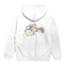 GOODS SHOP【そぞろな小窓】 SUZURI店の[バックプリント]【ソイヤッ‼】 Hoodie:back