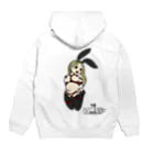 Necro pop（ねくろぽっぷ）の逆バニー　あゆみちゃん Hoodie:back