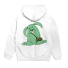 Pat's WorksのMinty the Rabbit Hoodie:back