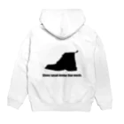 BandessineeのShoes speak louder than words. Hoodie:back