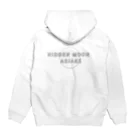 HIDDEN MOON-ARIAKEの16 Hoodie:back