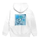 TAKORAの水色の恋惑星 Hoodie:back