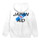 SuzutakaのJapan aid パーカーの裏面