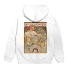 世界美術商店のルフェーヴル=ユティル・ビスケット / Biscuits Lefèvre-Utile Hoodie:back