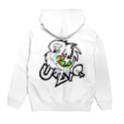 uzraのうずら Hoodie:back